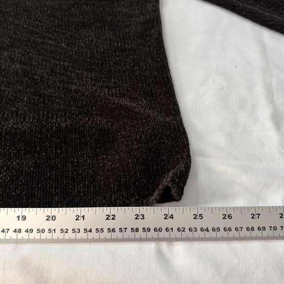 East West Women's Velvety Acrylic Long Sleeve V-Neck Sweater Brown Size 3X VTG - Picture 11 of 12